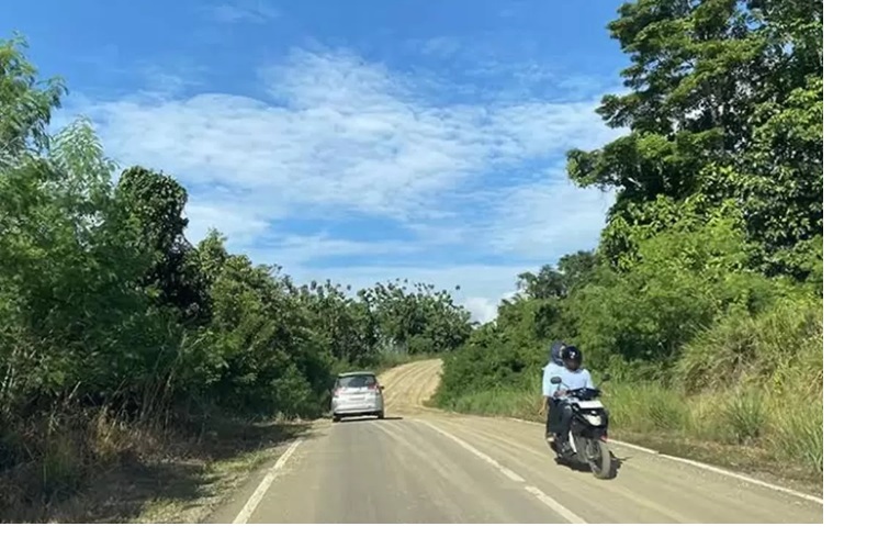 ALTERNATIF JALUR: Pembangunan Jalan Lingkar Dalam Kelay diproyeksikan pangkas jarak tempuh Berau-Wahau dari 6 jam jadi 2,5 jam. (SENO/BP)