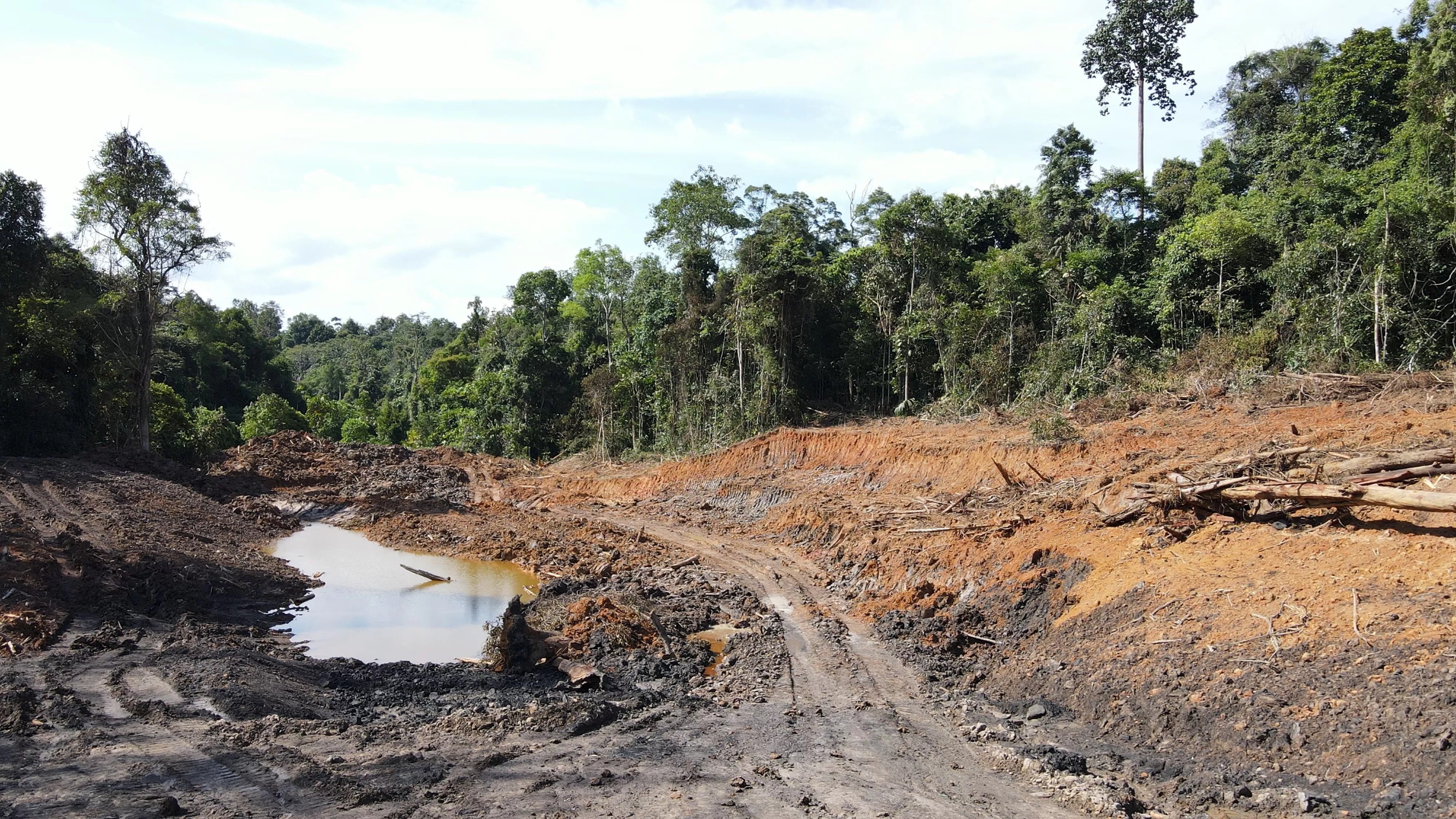 Tambang batu bara ilegal di KRUS