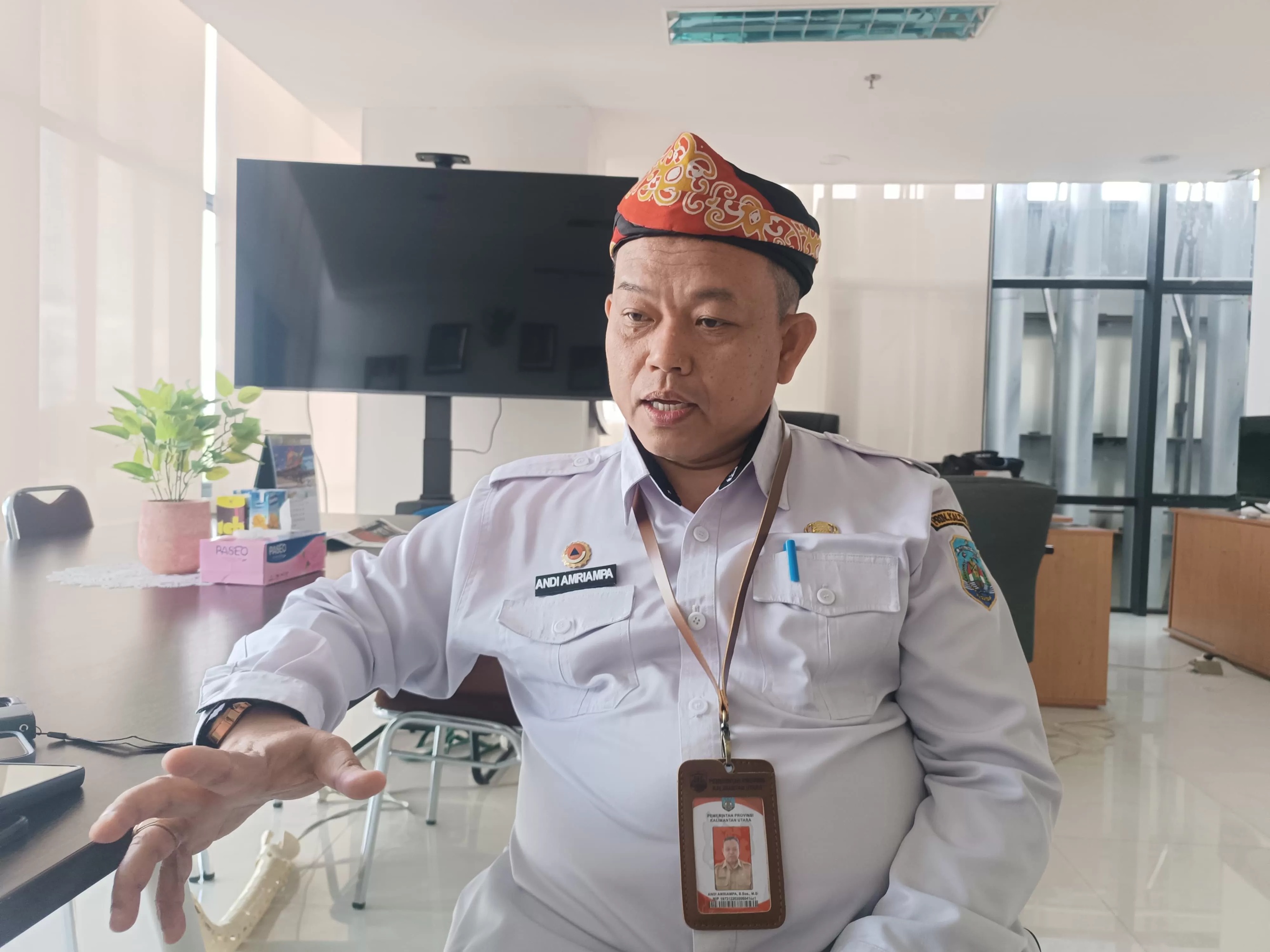 Plt Kepala BKD Kaltara  Andi Amriampa. FOTO: IWAN K/RADAR TARAKAN