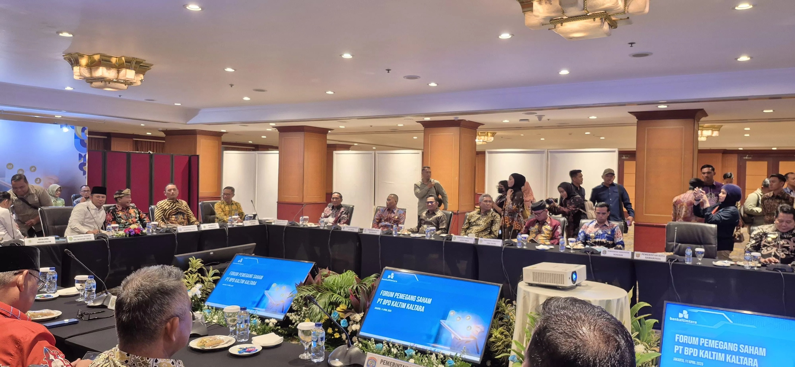 RUPS: Bupati Bulungan menghadiri agenda RUPS Bankaltimtara yang digelar di Jakarta, Jumat (11/4/2025). FOTO: DKIP/Bulungan