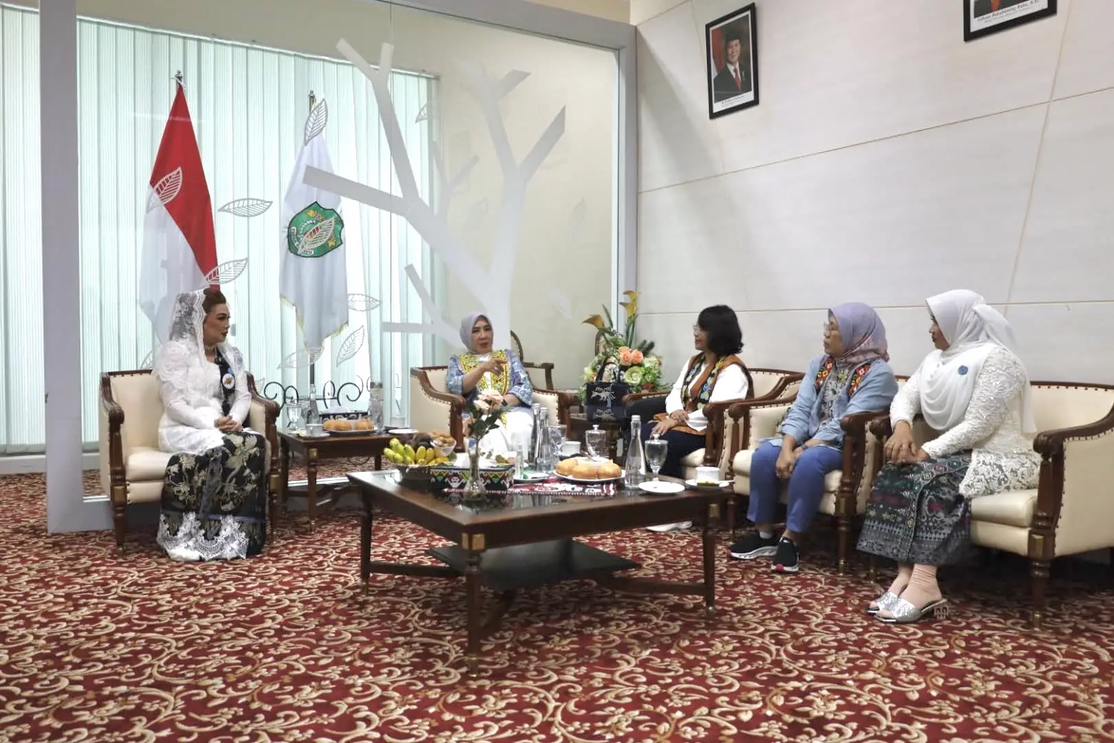 Kunjungan ketua Dekranas Pusat ke Balikpapan.