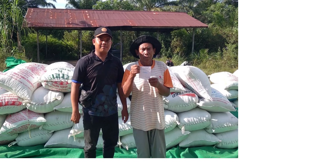 Bulog Tanah Grogot menyerap 700 ton gabah kering panen (GKP) petani di Kabupaten Paser dalam rangka program Asta Cita ketahanan pangan. (FOTO:TOMI/PASER POS)