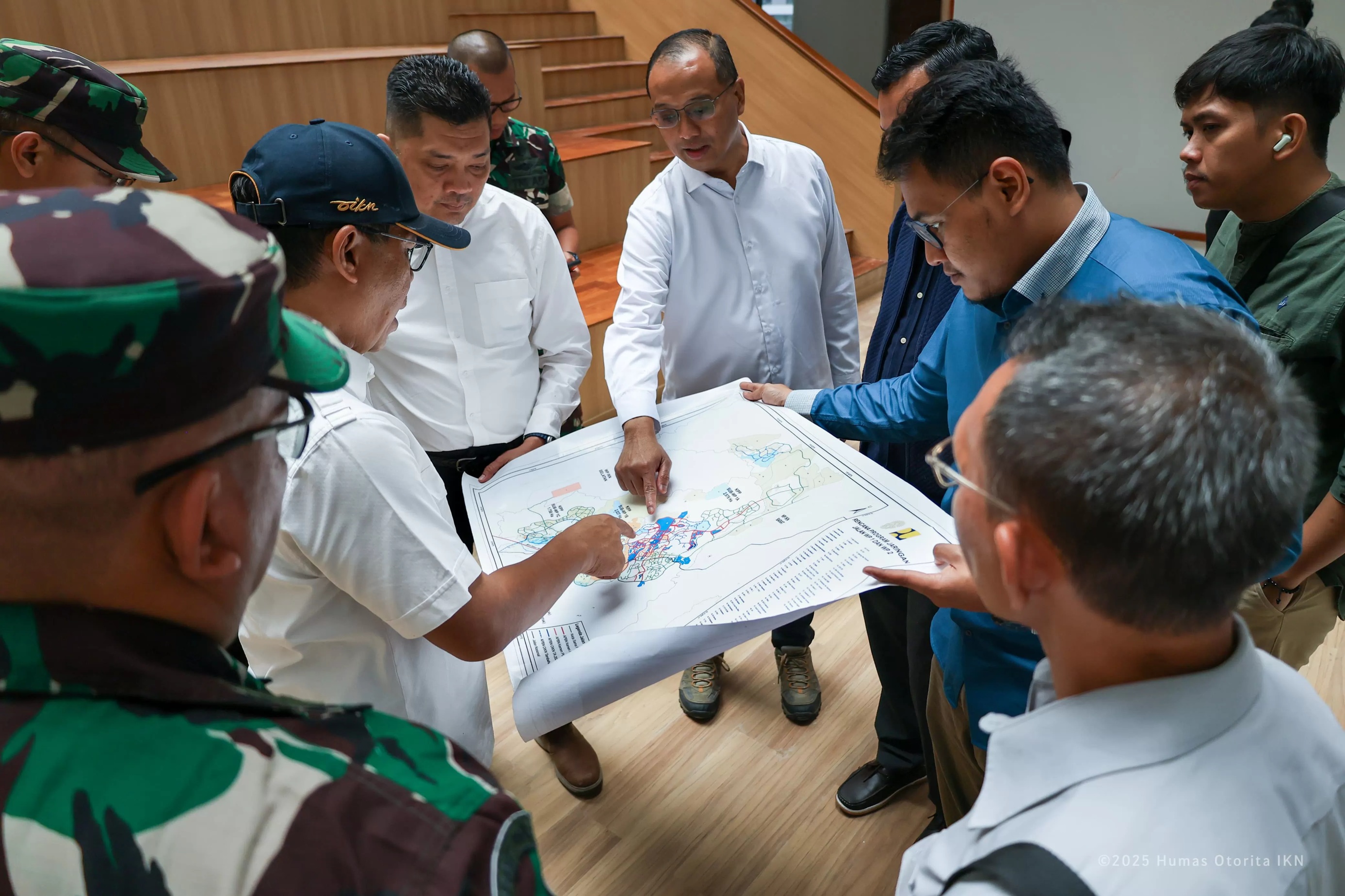 Lokasi pembangunan SMA Taruna Nusantara berada di Kawasan Inti Pusat Pemerintahan (KIPP) Ibu Kota Nusantara (IKN)