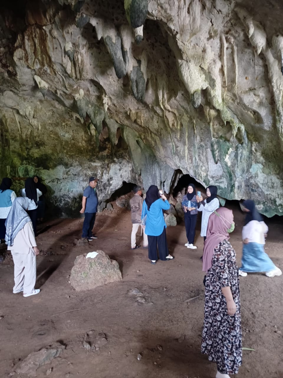 TUJUAN WISATA: Gua Tapak Raja di Desa Wono Sari, Kecamatan Sepaku, PPU, lokasi cikal-bakal digelarnya Festival Seribu Ketupat yang kini jadi agenda tahun di desa itu.