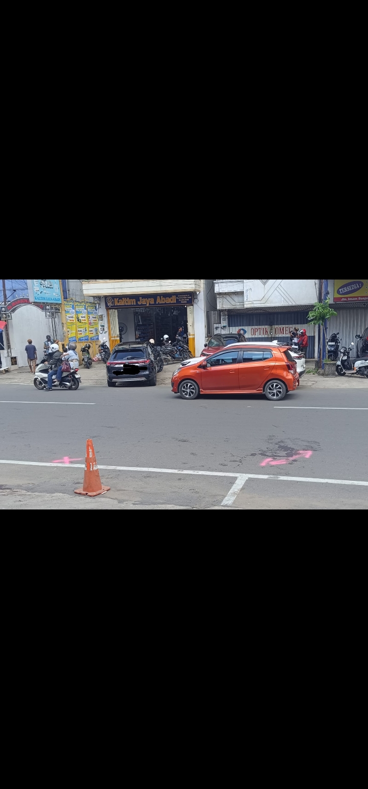 Lokasi penembakan korban.