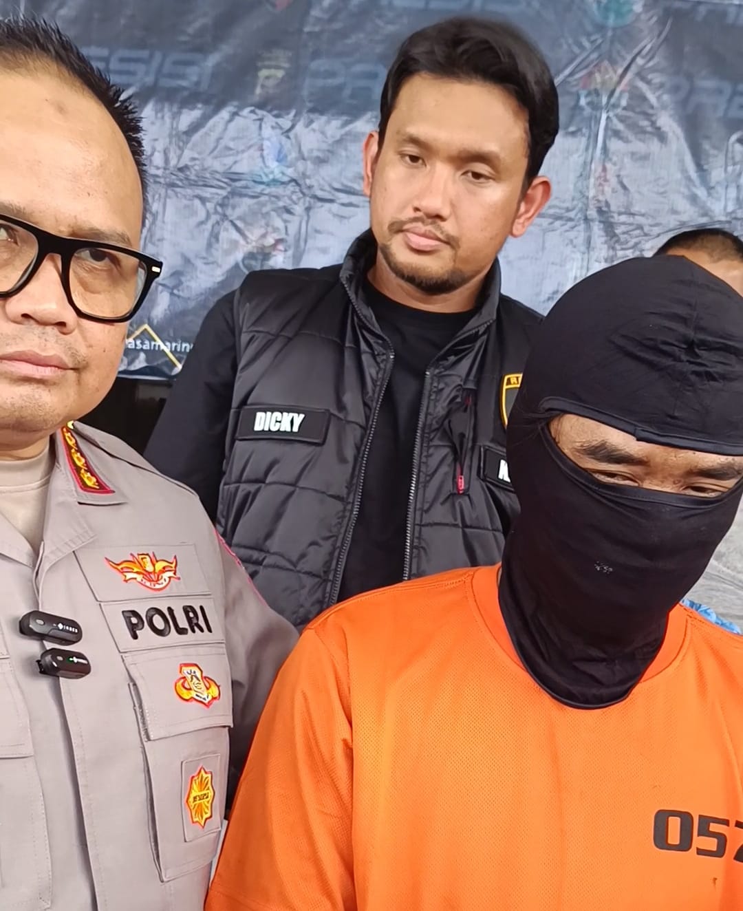 K, otak penembakan di depan THM di Samarinda.
