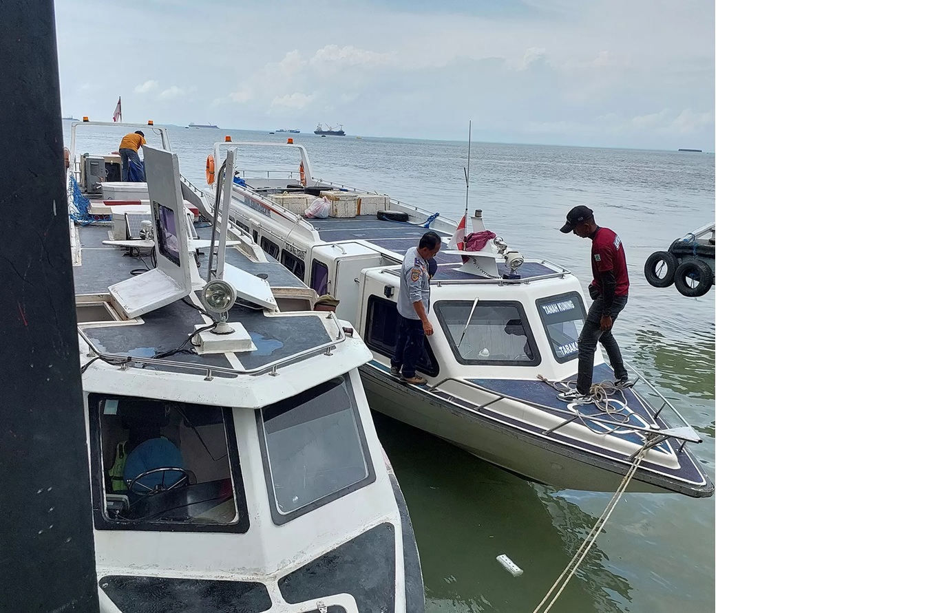 Speedboat di Kaltara.
