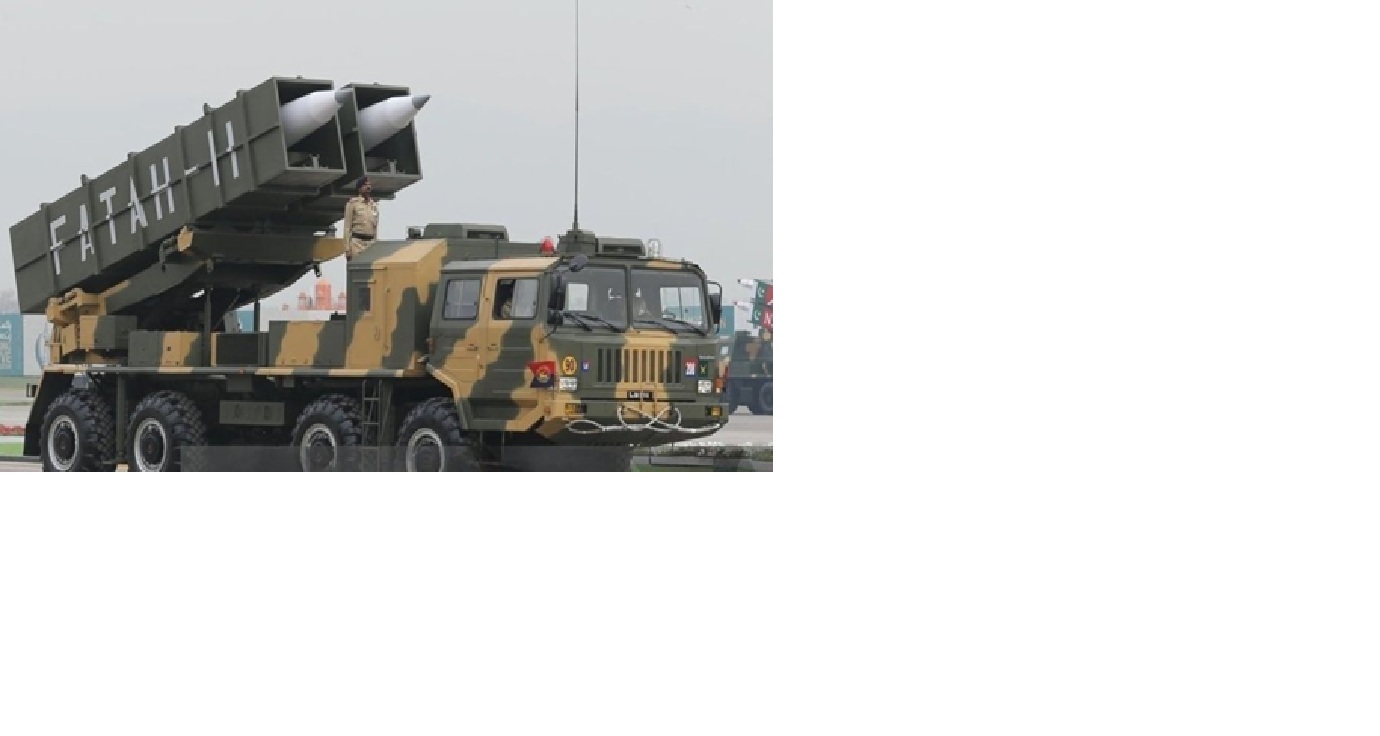 Fatah II, rudal jarak pendek milik Pakistan yang diluncurkan ke India dalam operasi militer balasan.