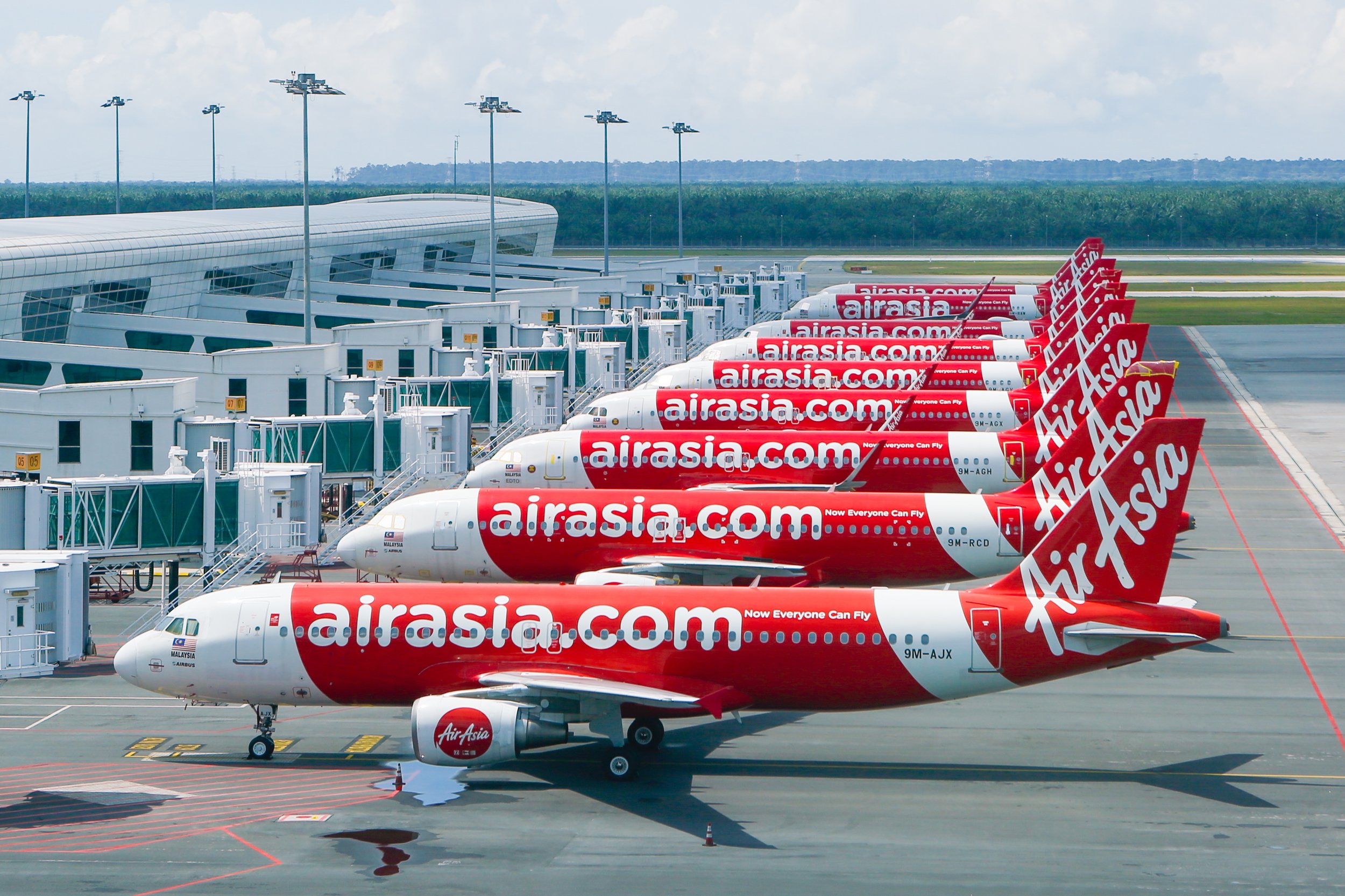 Airbus A320 milik armada Air Asia. (airasia.com)