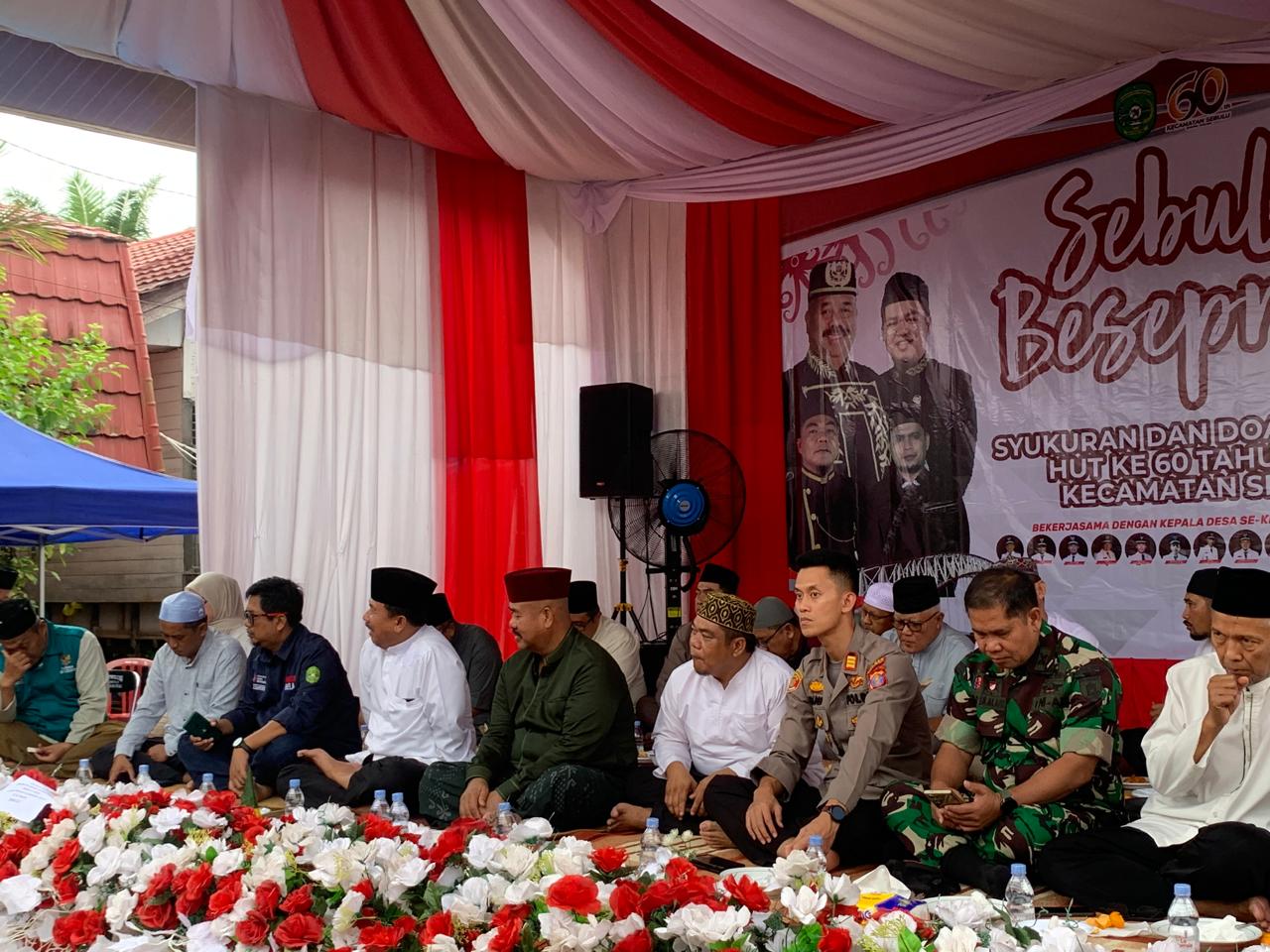 Bupati Kukar Edi Damansyah menghadiri HUT ke-60 Kecamatan Sebulu (Istimewa)