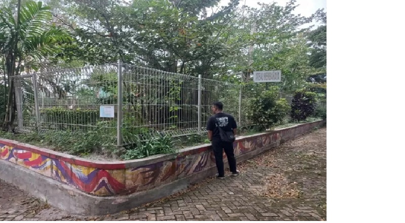 Kebun binatang di Banjarmasin.