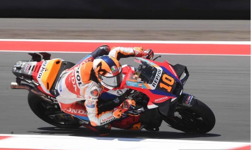 Pembalap Repsol Honda Luca Marini