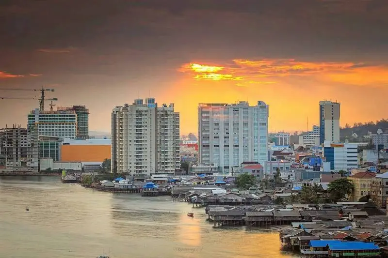 Salah satu sudut kota Balikpapan.