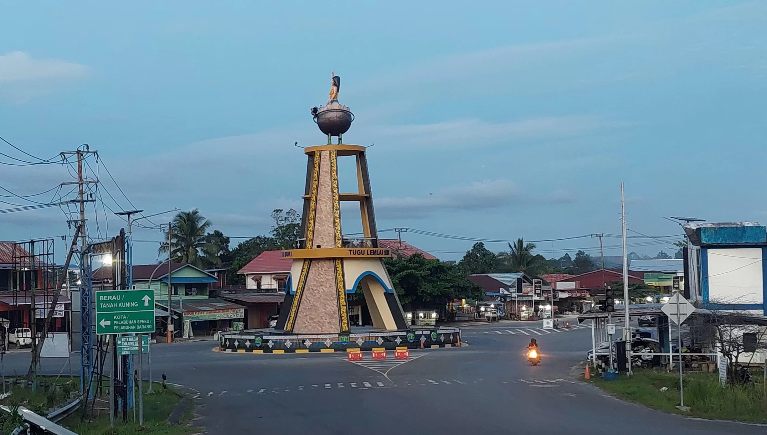Sudut kota Tanjung Selor, Bulungan.