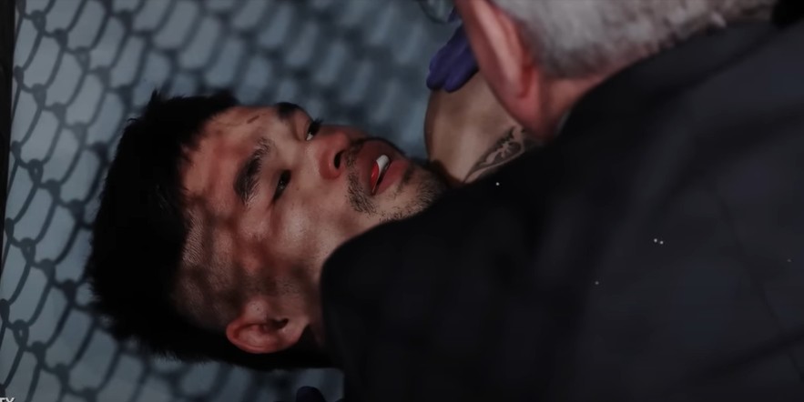 Jeka mendapatkan perawatan medis usai di KO.