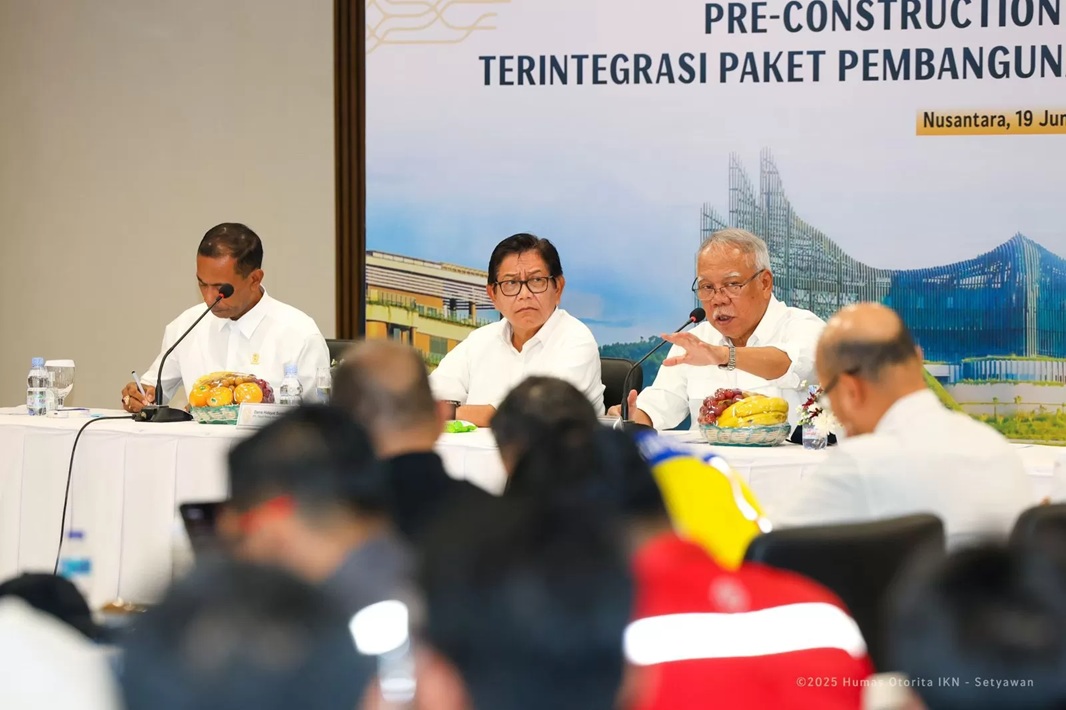 Progres Pembangunan di IKN kembali berjalan dan semua pihak diminta bekerjasama agar segera terealisasi.