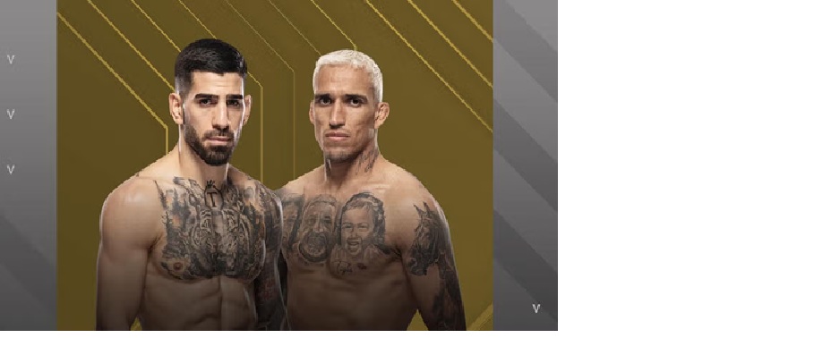 Ilia Topuria dan Charles Oliviera.