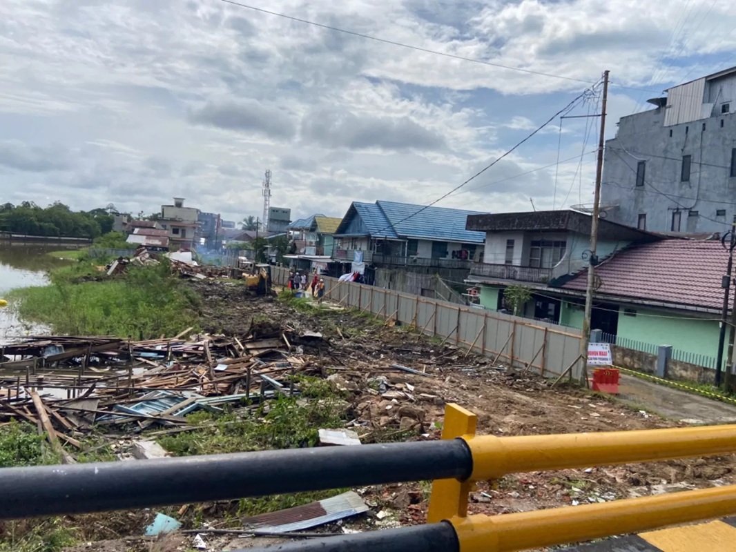 SKM di Jalan Ruhui Rahayu akan dikerjakan penuarapan sepanjang 15 meter.