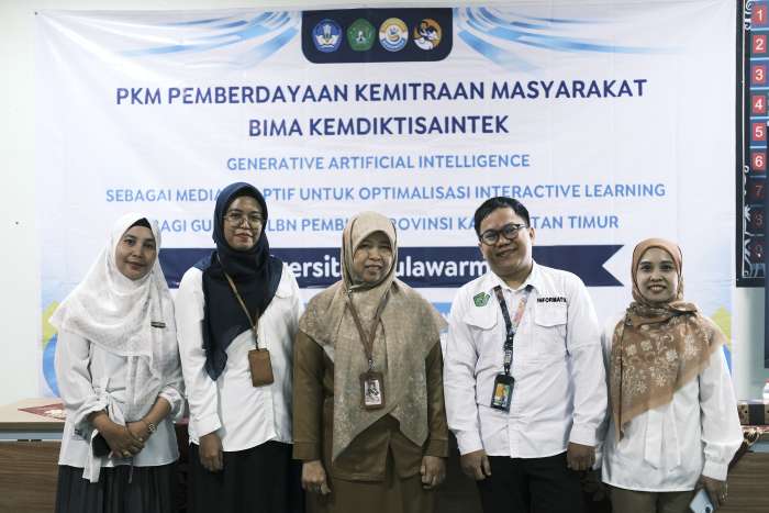 PEMBELAJARAN: Workshop Generative AI di SLBN Pembina Kaltim, Samarinda, yang digelar dua hari, 30 Juni dan 1 Juli 2025.