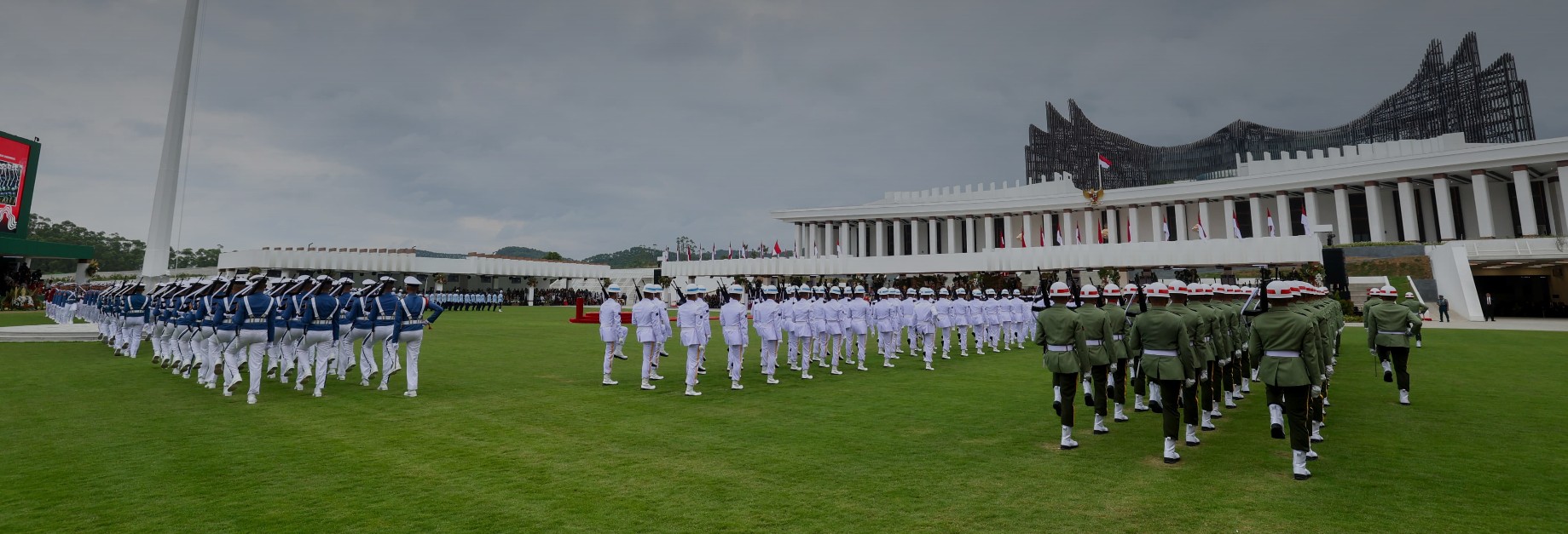 Upacara HUT TI ke 79 di IKN.