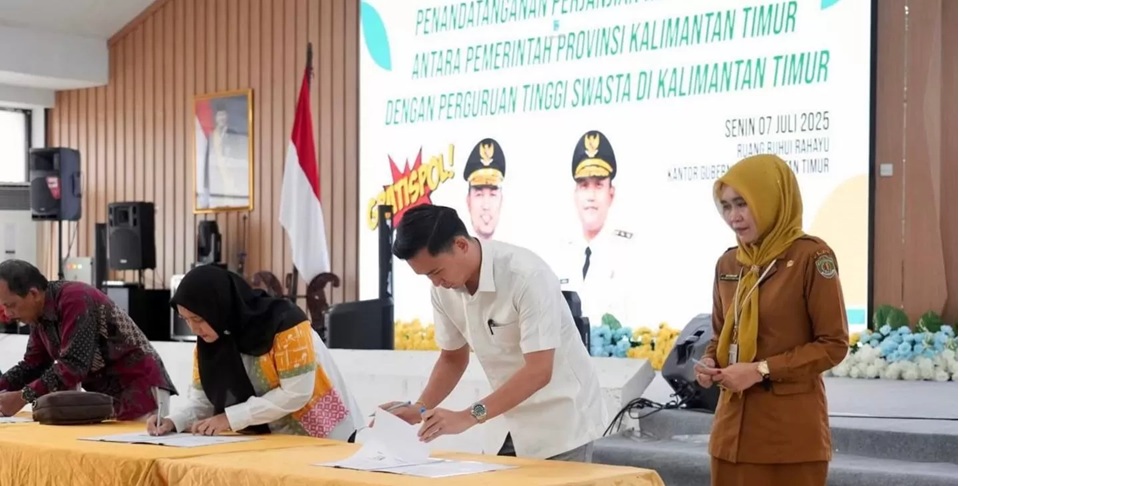 Biaya semester mahasiswa di Kaltim bakal ditanggung seluruhnya di tahun 2026 mendatang.