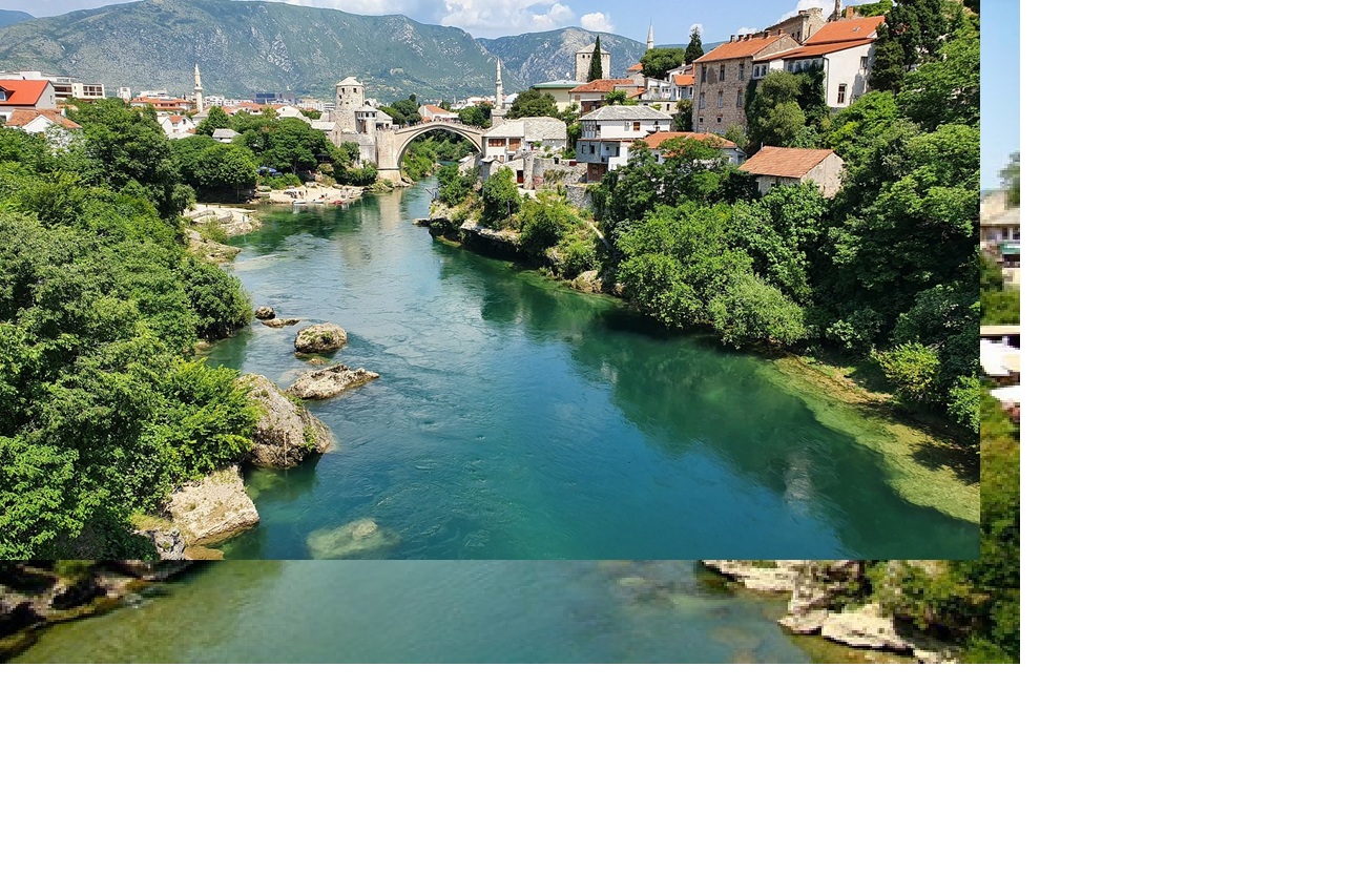 Mostar, salah satu daerah yang wajib dikunjungi di Bosnia.
