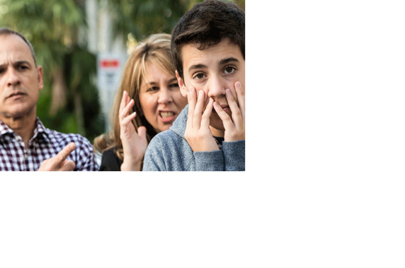 Ilustrasi anak dan orangtua.