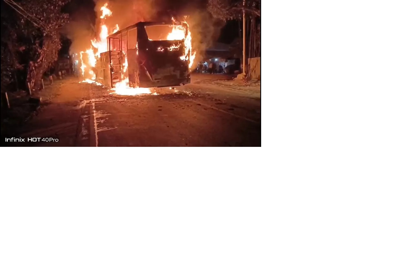 PO Gelora terbakar di Balikpapan.