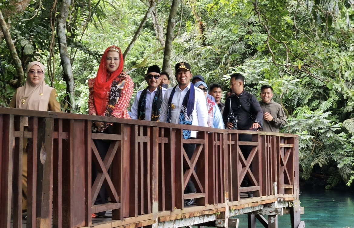 TERUS DIDUKUNG: Pemprov Kaltim berkomitmen mendukung objek wisata di pesisir selatan Berau, terutama Labuan Cermin dan Pulau Kaniungan.