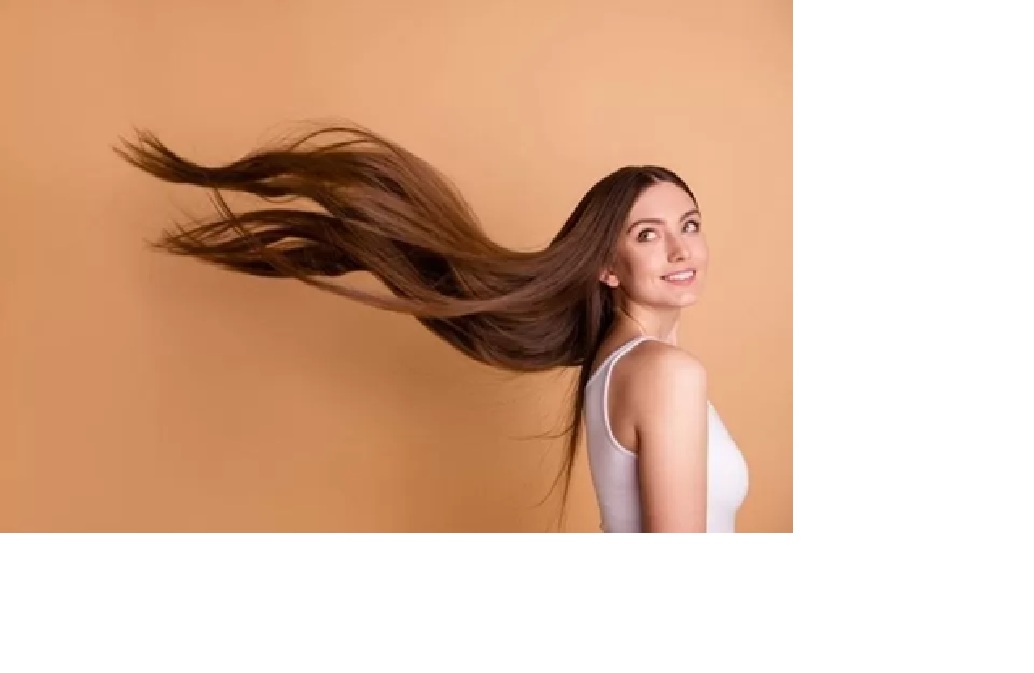 Ilustrasi rambut lebat.