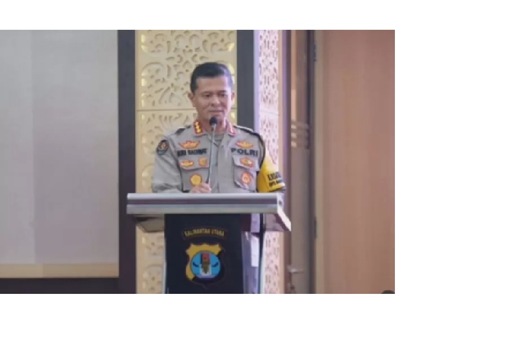 KLARIFIKASI: Kabid Humas Polda Kaltara, Kombes Pol Budi Rachmat saat memberi penjelasan.