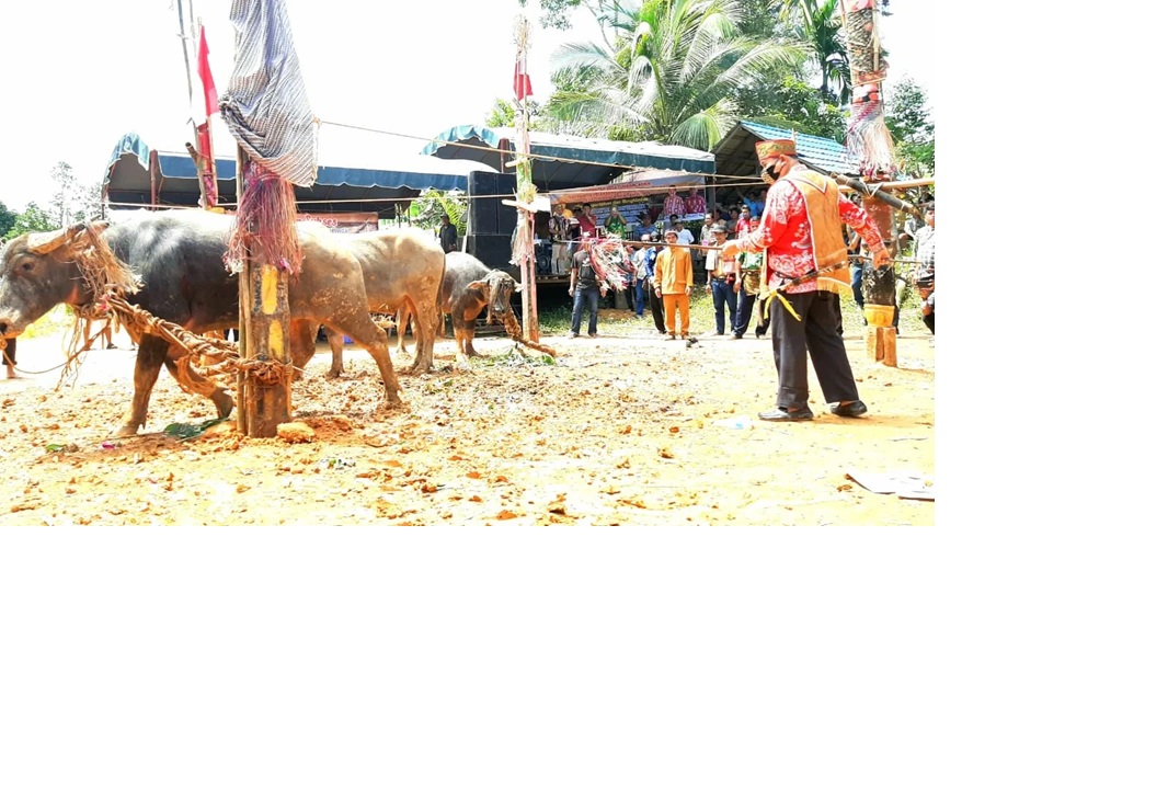 Upacara tiwah di Kalteng.