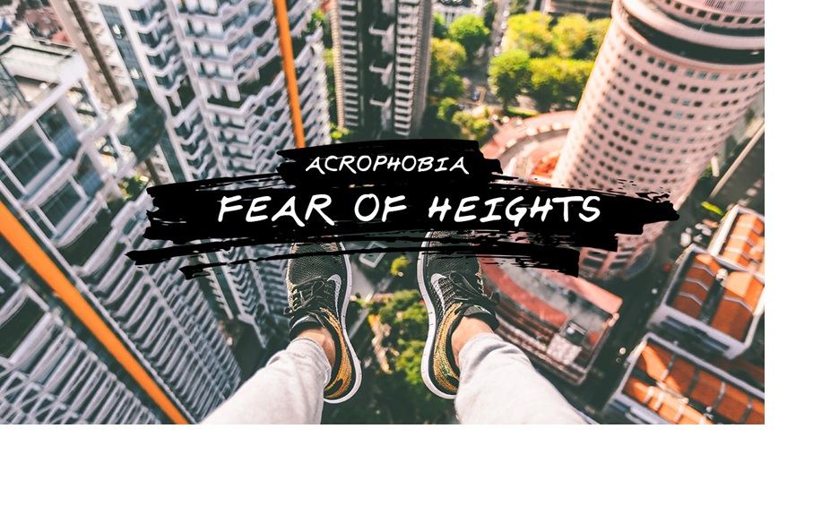Ilustrasi takut ketinggian.