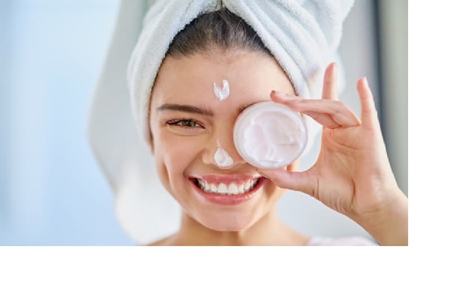Ilustrasi perawatan wajah.