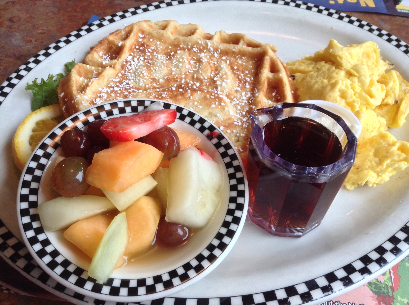 Ilustrasi menu sarapan.