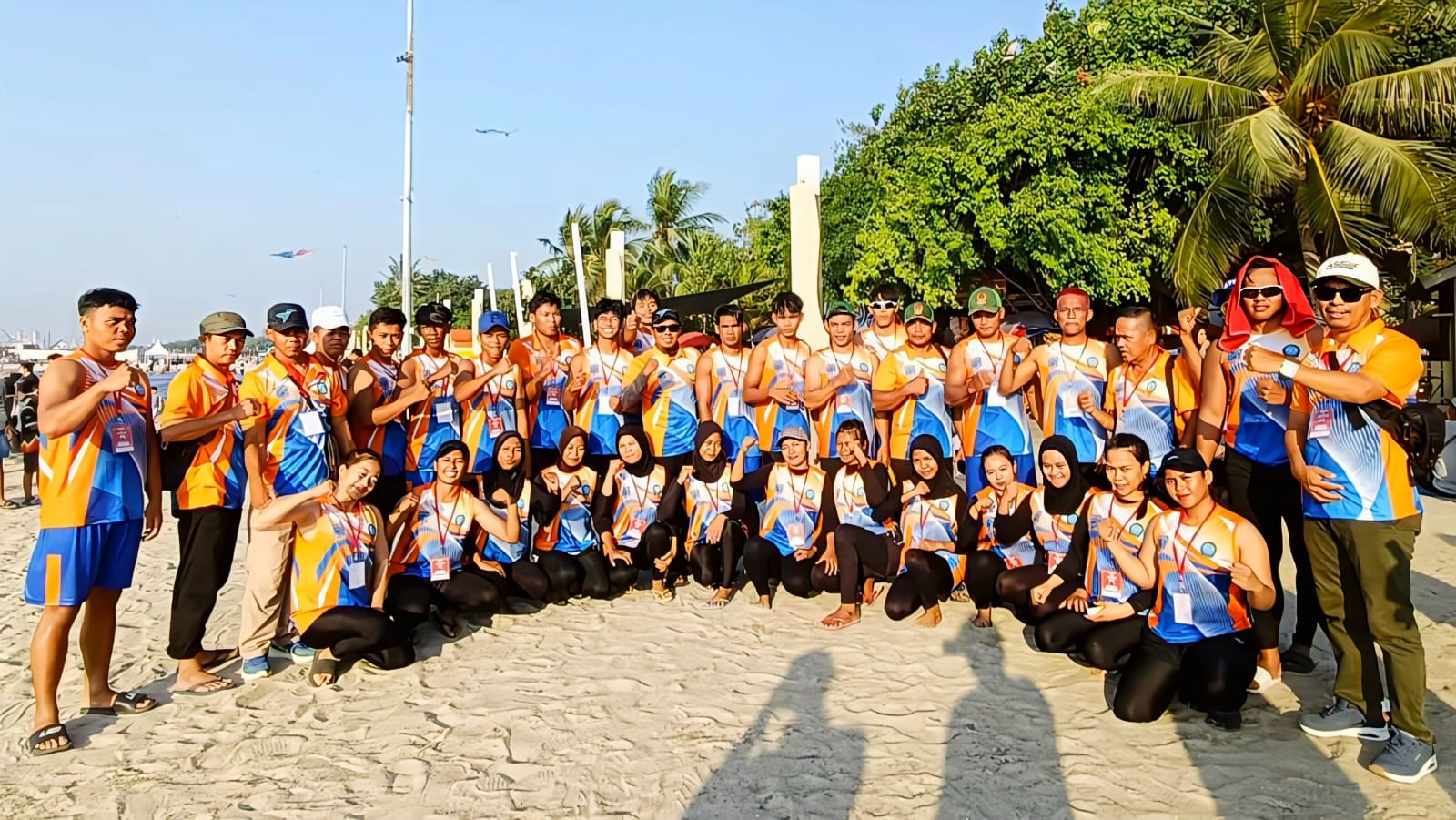 CAPAIAN: Atlet dayung Paser meraih juara di Jakarta International Dragon Boat Festival 2025.
