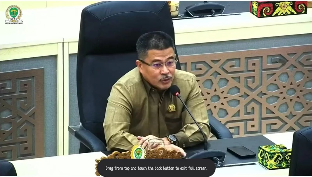 INTERUPSI: Sekretaris Komisi IV DPRD Kaltim Darlis Pattalongi mengingatkan soal sinergi eksekutif dan legislatif jelang pembahasan APBD Perubahan 2025 dan Murni 2026. (IST)