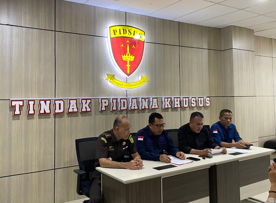 Kejati Kaltim beri keterangan.