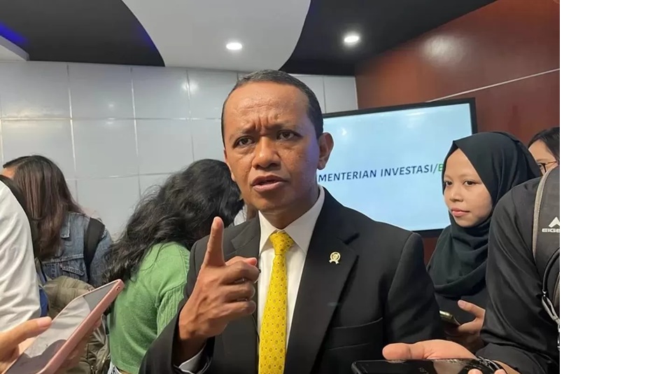 Menteri Energi dan Sumber Daya Mineral (ESDM) Bahlil Lahadalia. (Nurul Fitriana/JawaPos.com)