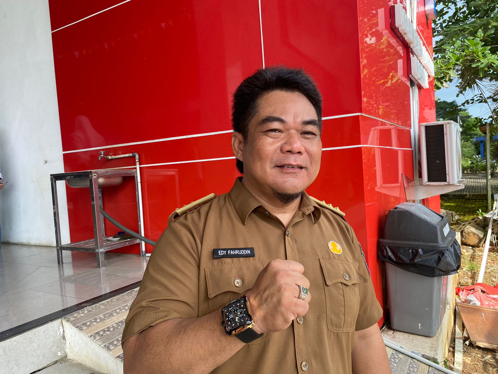 Camat Sebulu, Edy Fahruddin (Elmo/Prokal.co)