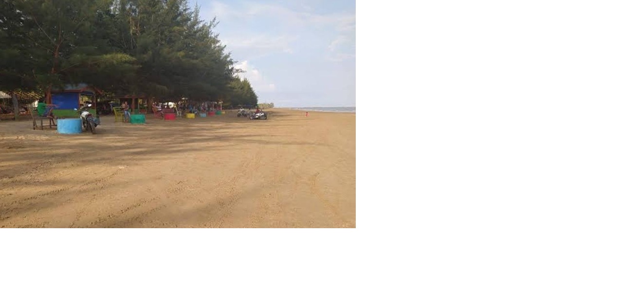 Pantai Duta Pamedas Samboja juga menawarkan camping ground untuk warga Kaltim dengan tarif bersahabat (FOTO: IST)