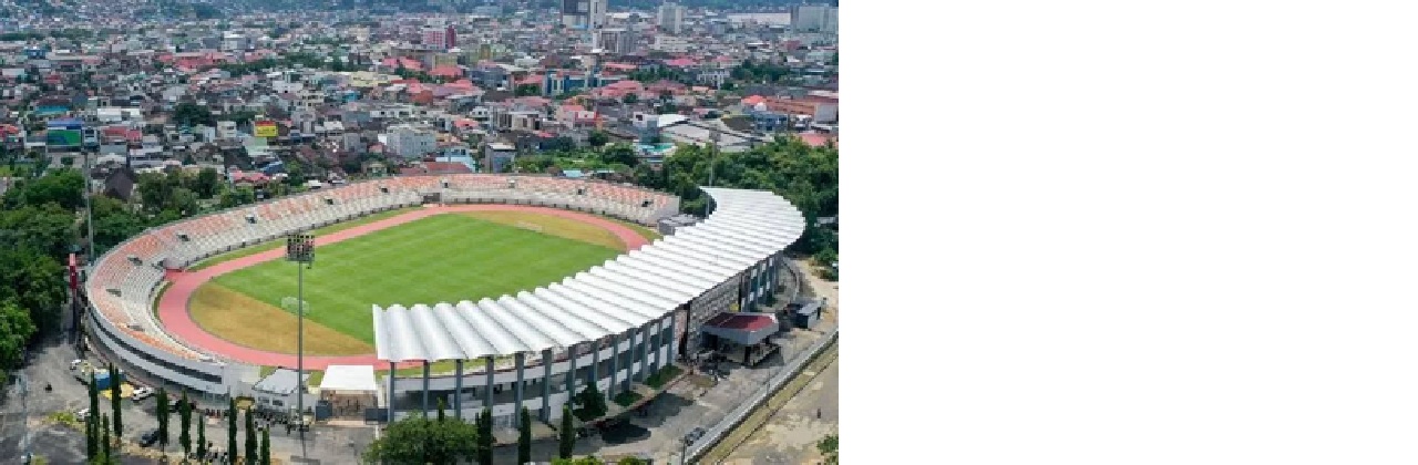 Stadion Segiri siap menyambut kedatangan suporter tamu seandainya regulasi terkait trial pendukung tim tandang untuk hadir di stadion sudah diperbolehkan. ist