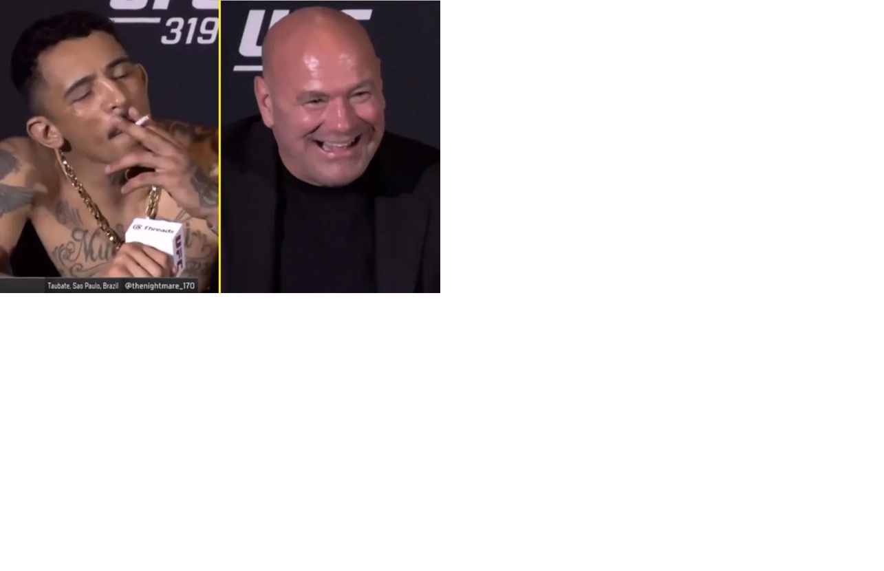 Carlos Prates dan Dana White.