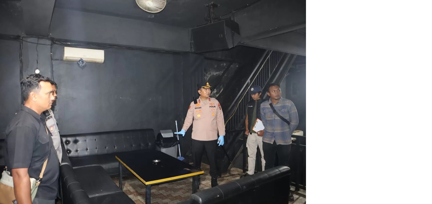 OLAH TKP : Kapolres Tarakan AKBP Erwin Syaputra Manik memimpin langsung olah TKP FOTO:POLRES TARAKAN