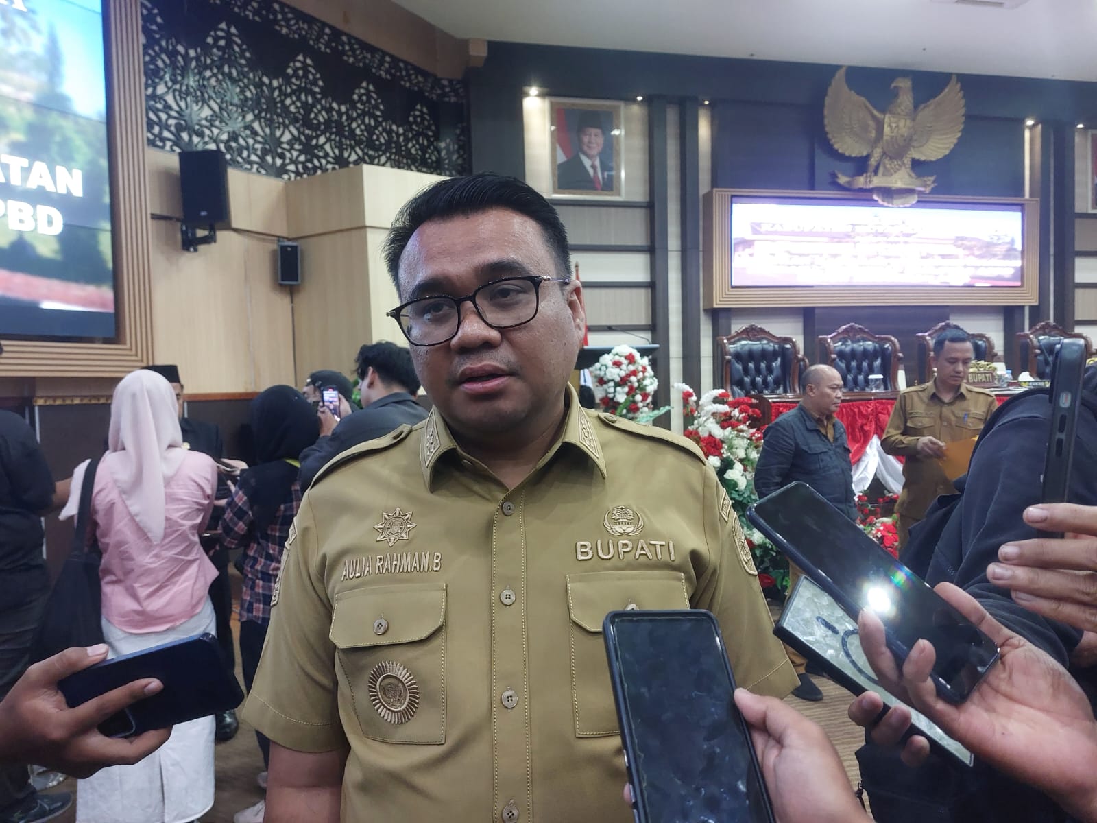 Bupati Kukar Aulia Rahman Basri (Elmo/Prokal.co)