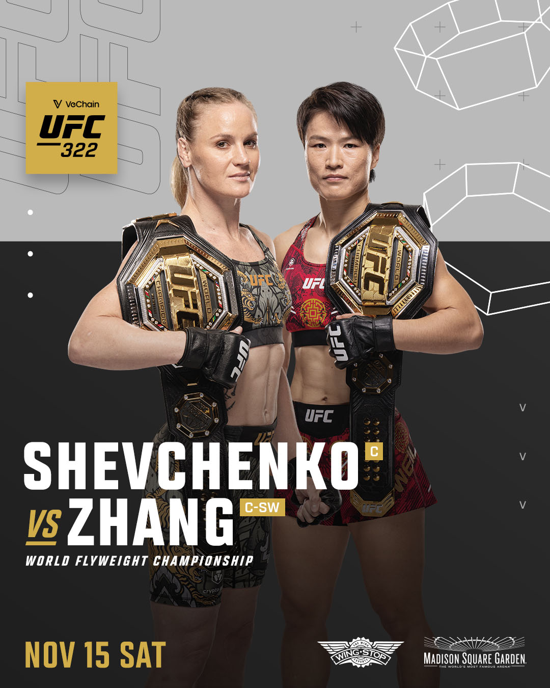Valentina "The Bullet" Shevchenko ditantang juara kelas jerami, Zhang Weili.