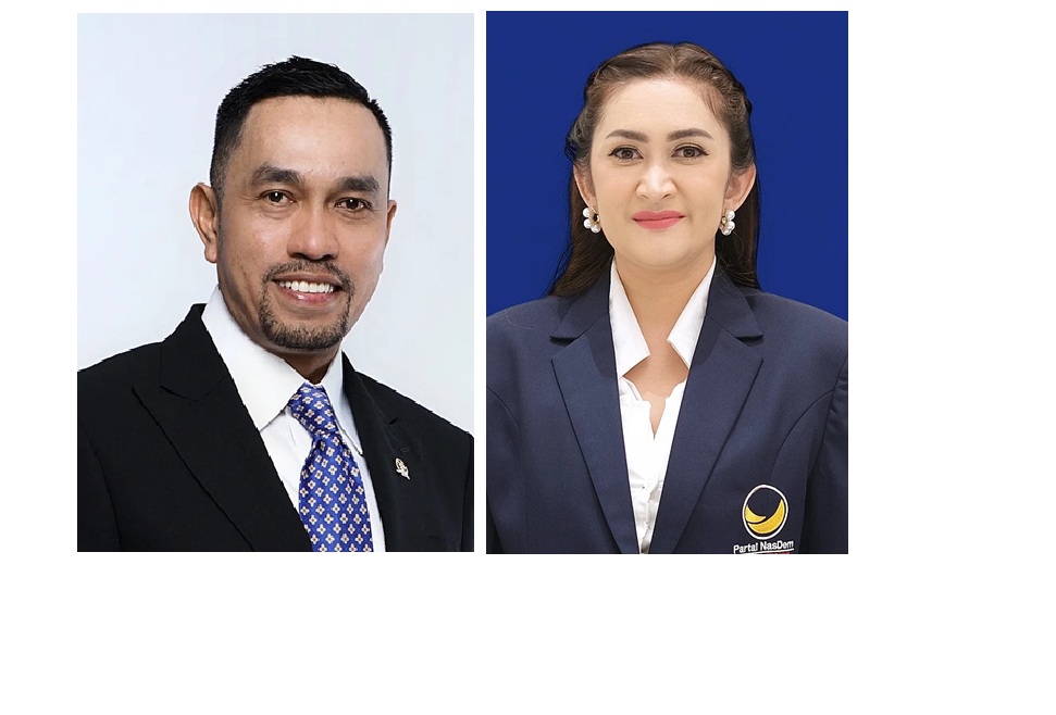 Ahmad Sahroni dan Nafa Urbach.