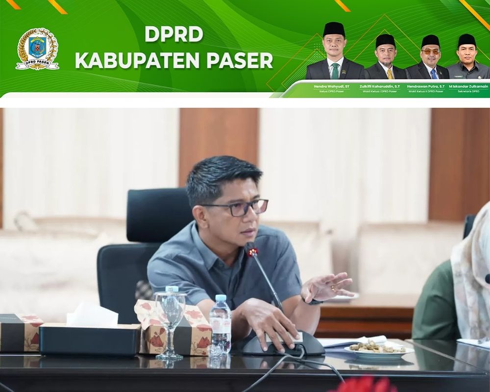 Anggota Banggar DPRD Paser, Basri Mansyur