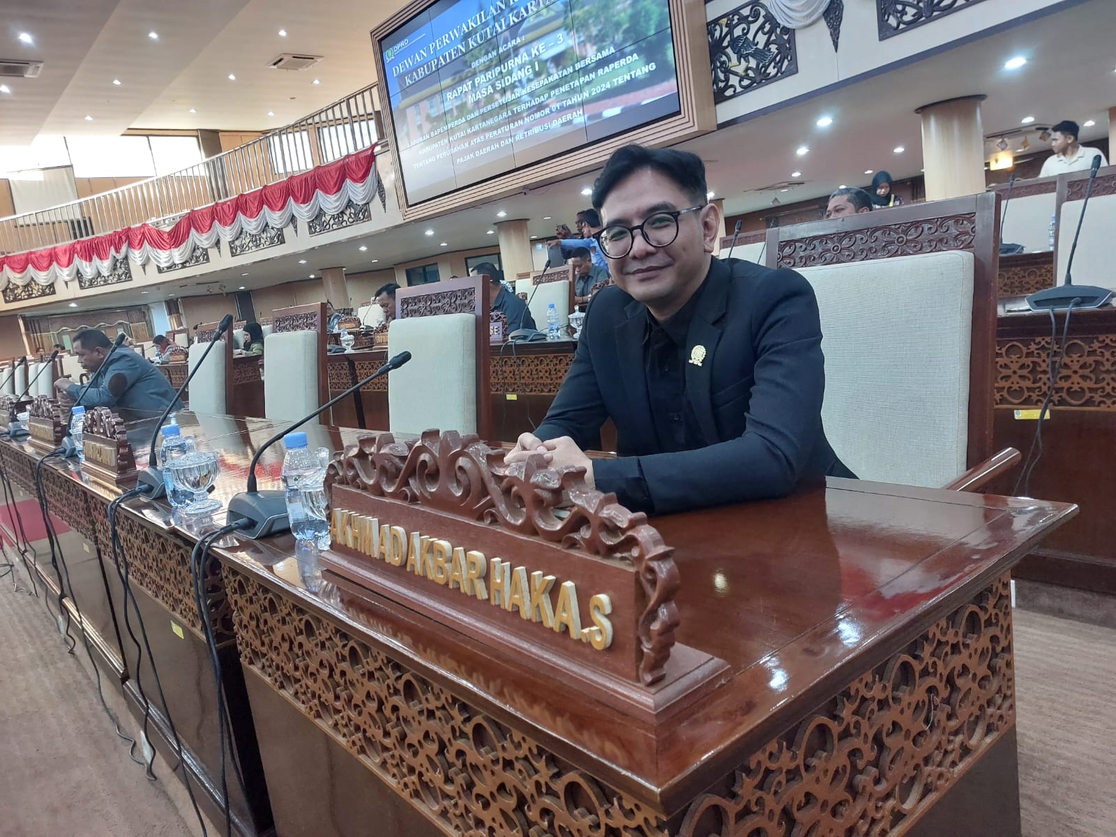 Anggota Komisi IV DPRD Kukar, Akhmad Akbar Haka Saputra (Elmo/Prokal.co)