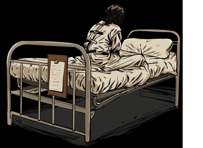 Ilustrasi pasien RSJ.